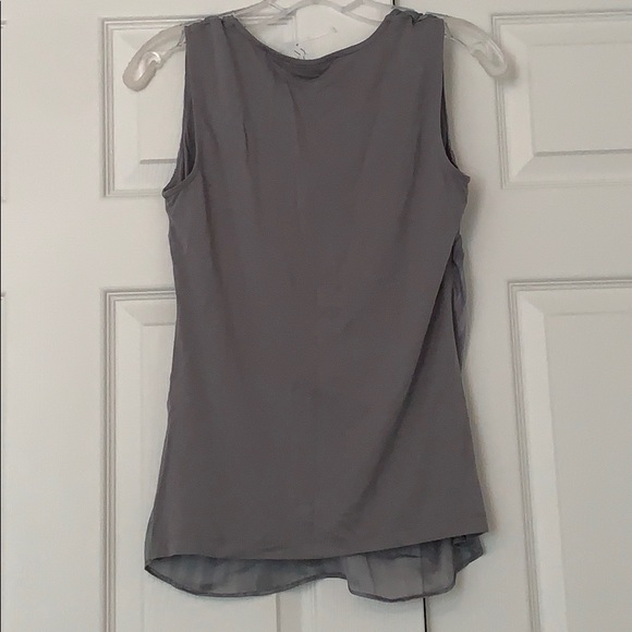 Gray and silver striped Blouse - Picture 2 of 2